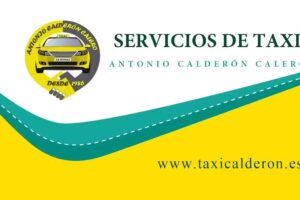 A. CALDER&Oacute;N Servicios de Taxi 24 h.