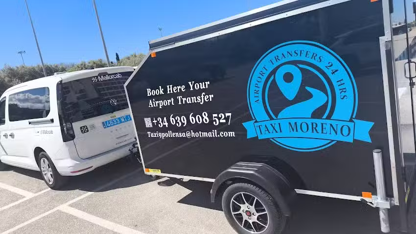 -Airport Service 24hrs- Taxi Moreno Pollensa 7 seats