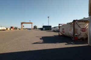 Estaci&oacute;n de Carga Ferroviaria La Negrilla