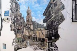 Mural n°3. Radio-taxi