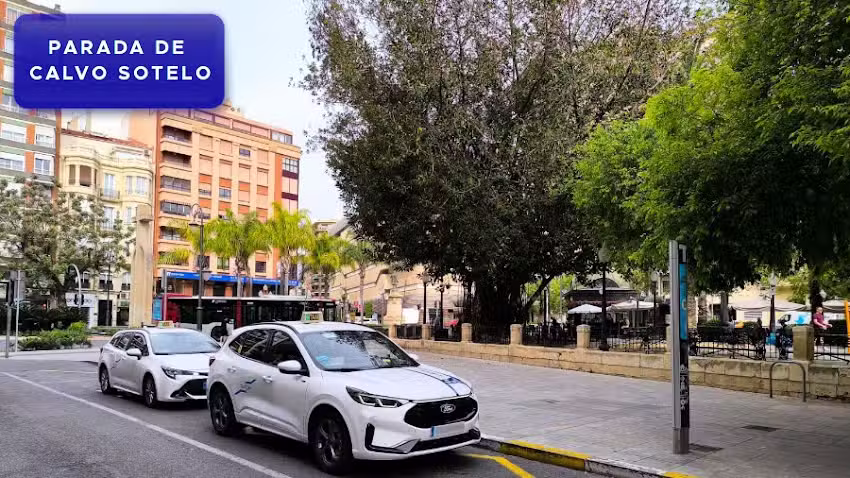 Parada de Taxi Calvo Sotelo