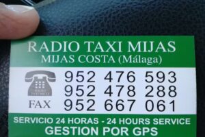PARADA DE TAXI CALYPSO
