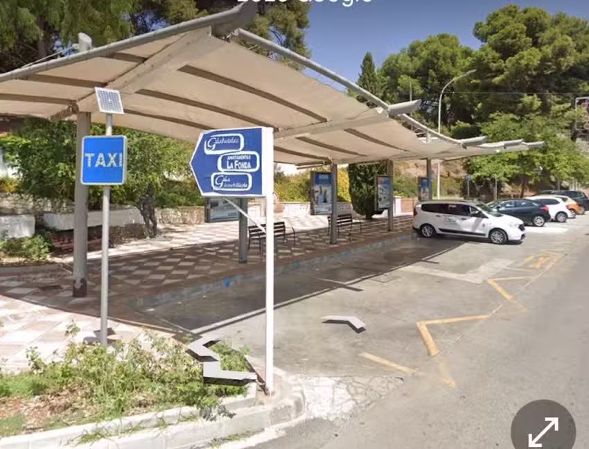 Parada de Taxis, Benalmadena Pueblo.