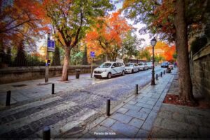 Parada de taxis. C/Floridablanca