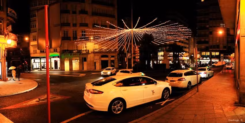Parada de taxis de Xo&aacute;n XXIII