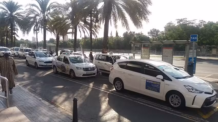 Parada de Taxis Estaci&oacute;n Buses