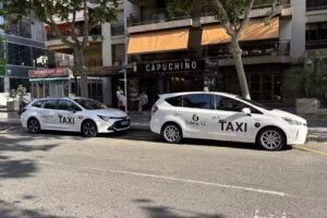 Parada Taxi v&iacute;a Roma