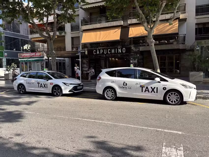 Parada Taxi v&iacute;a Roma