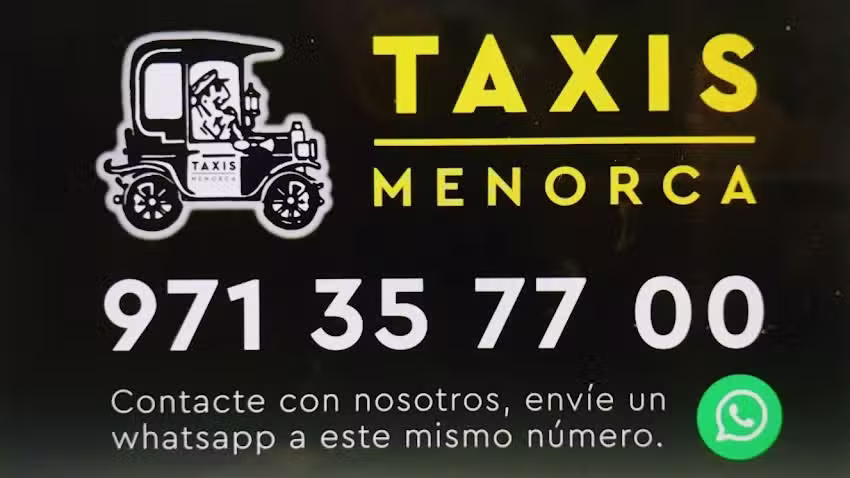 Parada taxis Ma&oacute;