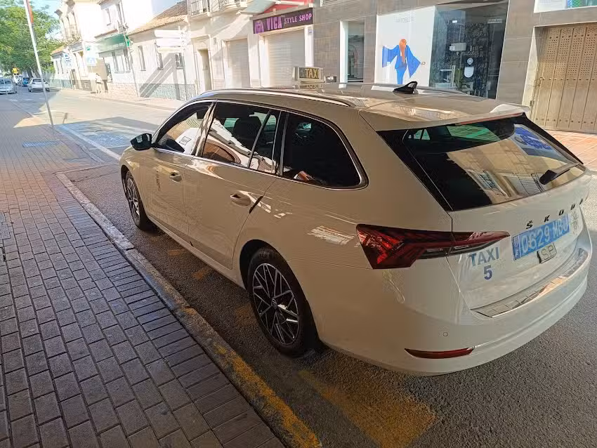 Taxi 5 Coin (licencia N&deg;5) Coin,M&aacute;laga.