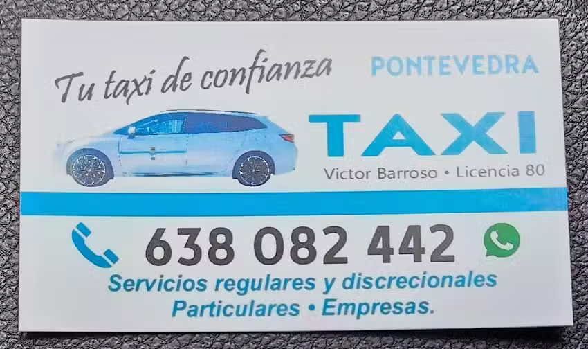 Taxi 80 en Pontevedra, V&iacute;ctor