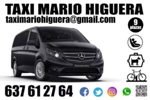 Taxi 9 plazas Mario Higuera