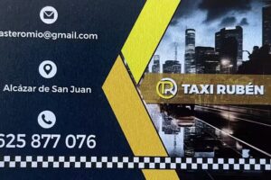 Taxi Alcázar de San Juan Rubén Pérez