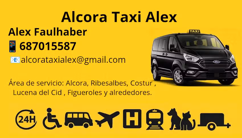 Taxi Alcora Alex