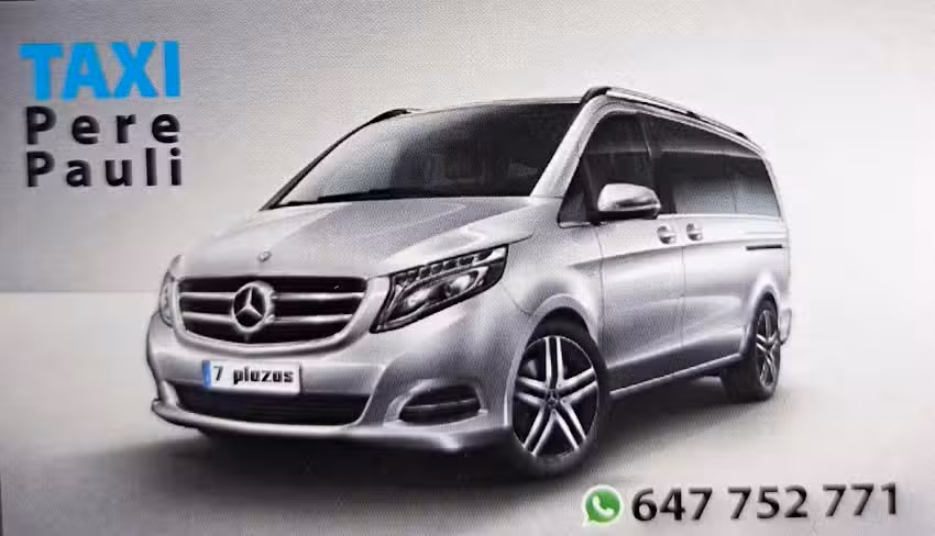 Taxi Cunit Pere Pauli