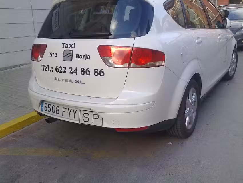 TAXI David G&oacute;mez BORJA (4 plazas)