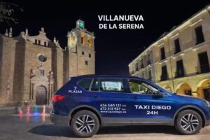 Taxi Diego 7 plazas Villanueva de La Serena