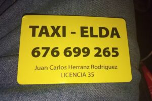 Taxi Elda N&deg; 35