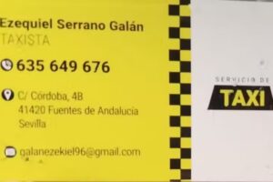 Taxi Ezequiel 8 plazas