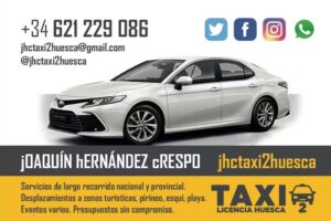 Taxi Huesca JHC (Joaqu&iacute;n Hern&aacute;ndez Crespo)