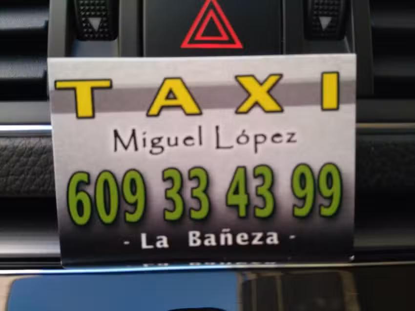 Taxi JMLP La Ba&ntilde;eza