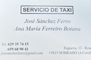 Taxi Jos&eacute; S&aacute;nchez Ferro & Ana Ferreiro Botana