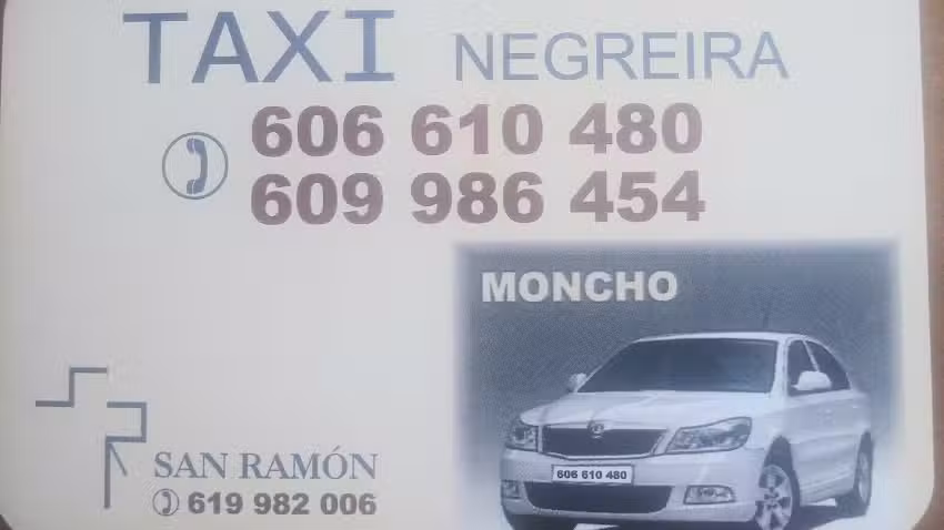 Taxi Negreira San Ram&oacute;n (Pilgrim Taxi)