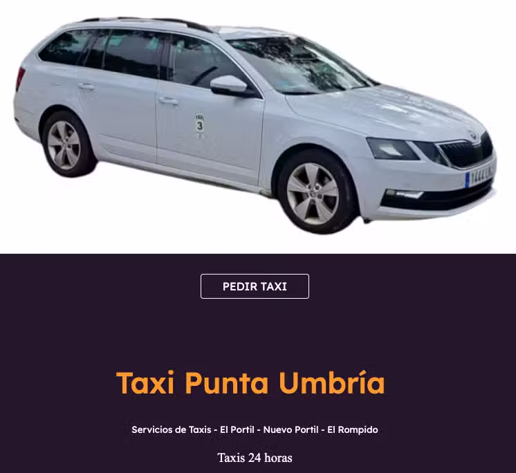 Taxi Punta Umbr&iacute;a Servicios