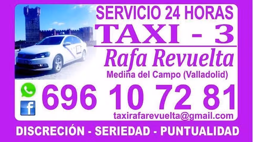 Taxi-Rafa Revuelta Medina del Campo