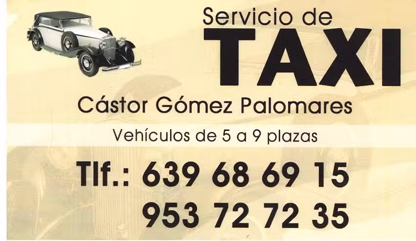 Taxi Rub&eacute;n G&oacute;mez