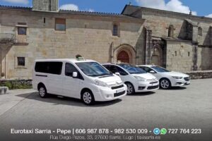 Taxi Sarria Pepe | 5, 7 y 9 plazas | Servicio 24 horas | Peregrinos | Transporte de 6 bicicletas