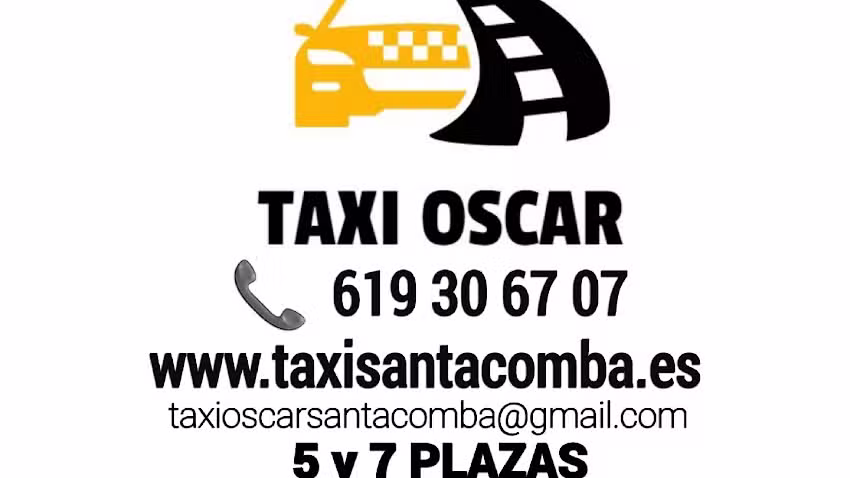 TAXIS &Oacute;scar 5 y 7 Plazas Santa Comba